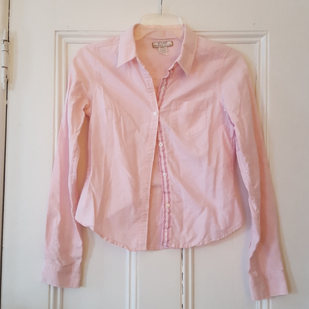 Pink Button Down